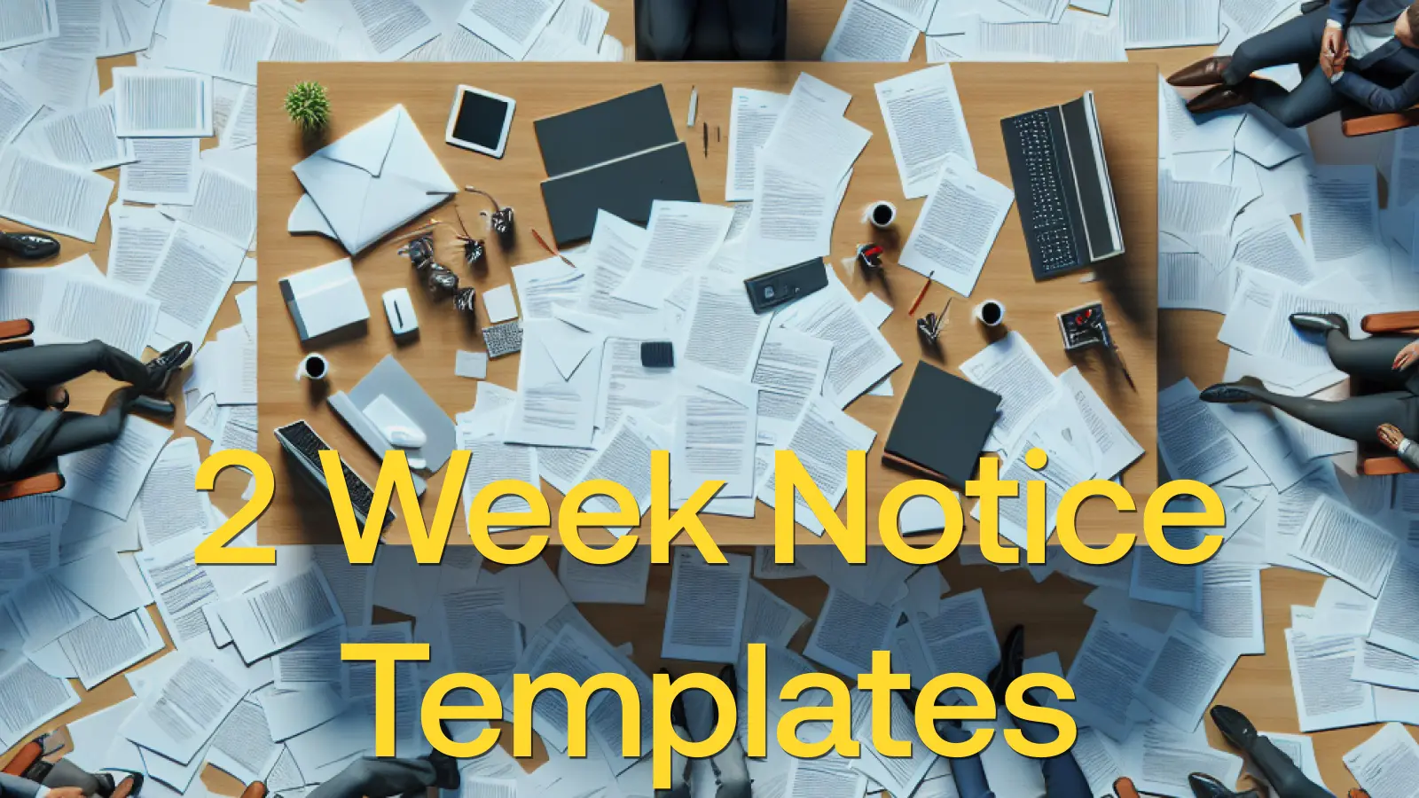 10 Best 2 Week Notice Templates (Letters & Emails) Free Word Document